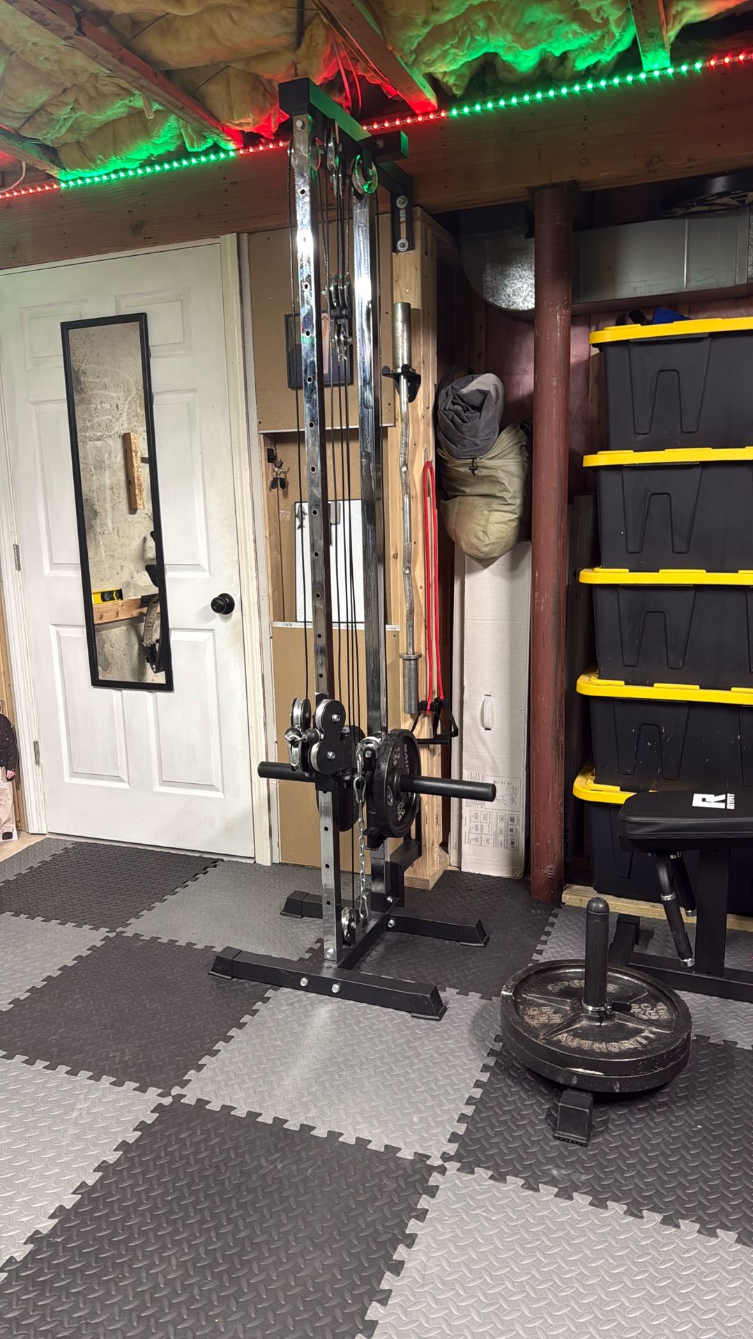 Titan wall mounted pulley tower