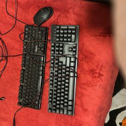 2 Keyboard And Mouse All LED