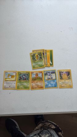 Pokemon base set 2 pikachu wartortle