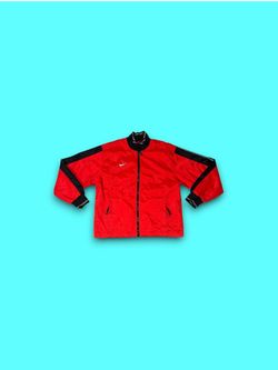 Rare Vintage Nike Swoosh Full Zip Jacket 90s Unisex Small