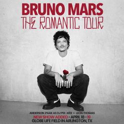 Bruno Mars Tickets