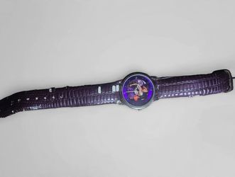 I Love Lucy Lucille Ball Watch with Purple Strap