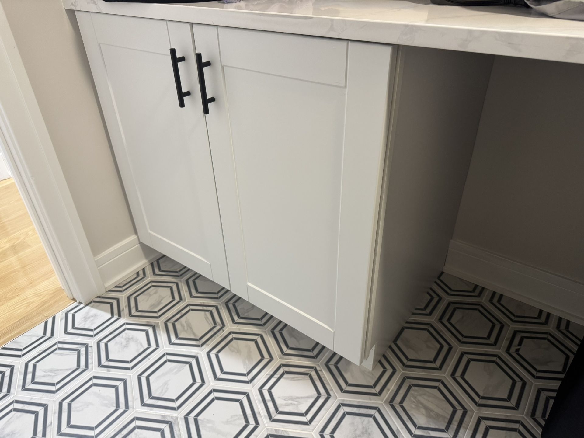Laundry Cabinet White