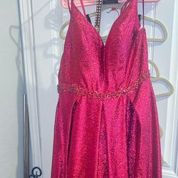 Prom Dress Fuchsia 