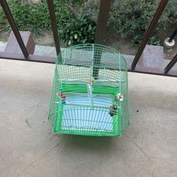 Bird Cage  H-18, L-13, W-11 inches