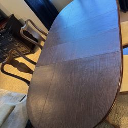 Dinning Room Table With chairs and Credenza 