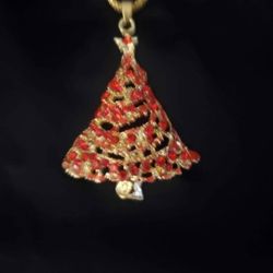 Christmas Tree Necklace 