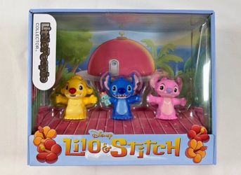 Disney Lilo & Stitch Little People Collector Set Fisher-Price Stitch Angel Reuben NEW