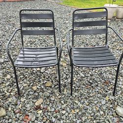 Patio chairs