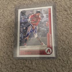 KETEL MARTE SIGNED CARD
