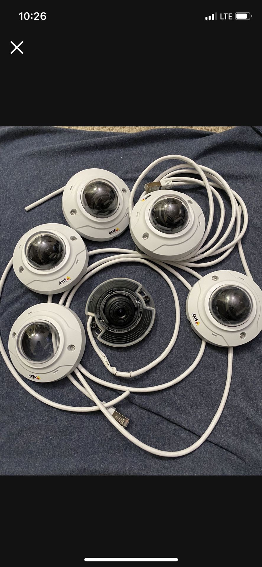 AXIS Security Cameras (6)