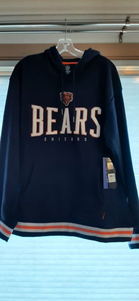 Chicago Bears Mens Hoodie
size Large - New