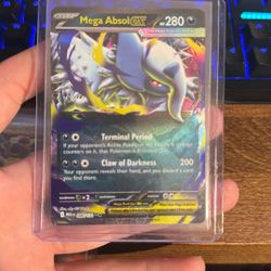 Mega Absol Ex #86 Mega Evolutions 