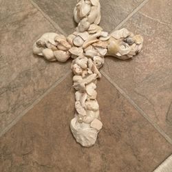 Cross Handmade W Hand Picked Shells