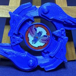 Beyblade Pegacion-1 | Complete | 3D Print | PLA+ | Bakuten