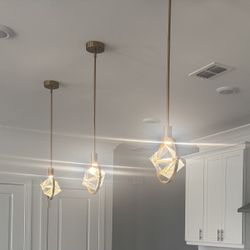 3 Modern Crystal Pendant Lights