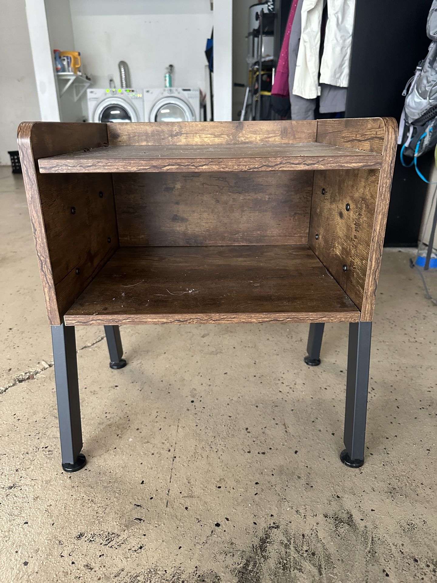 Mid Century Bedside Small End Table 