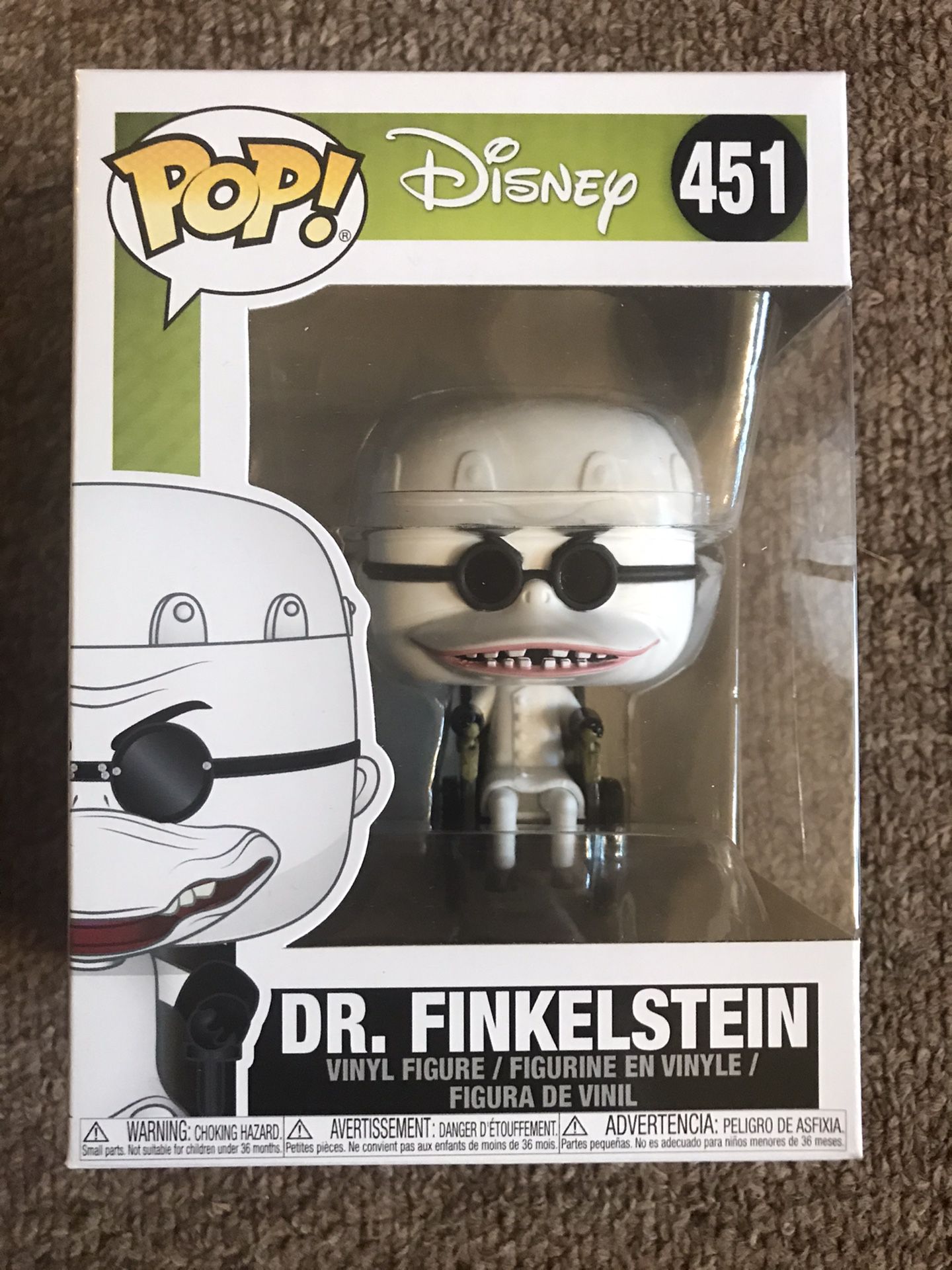 Funko Pop Disney Nightmare Before Christmas Dr Finkelstein