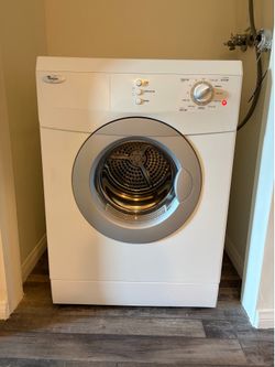 Whirlpool 24" Compact Front-Load Electric Dryer (3.8 cu. ft.)