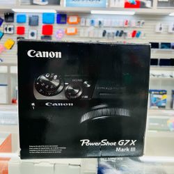 Canon G7X Mark III