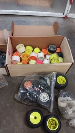 RC car and truck tires and Wheels