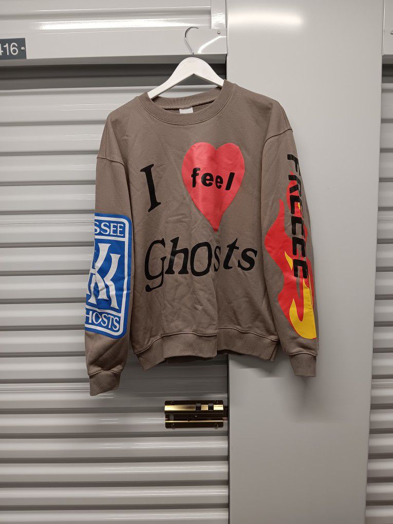 Kids See Ghosts Crewneck Size Large