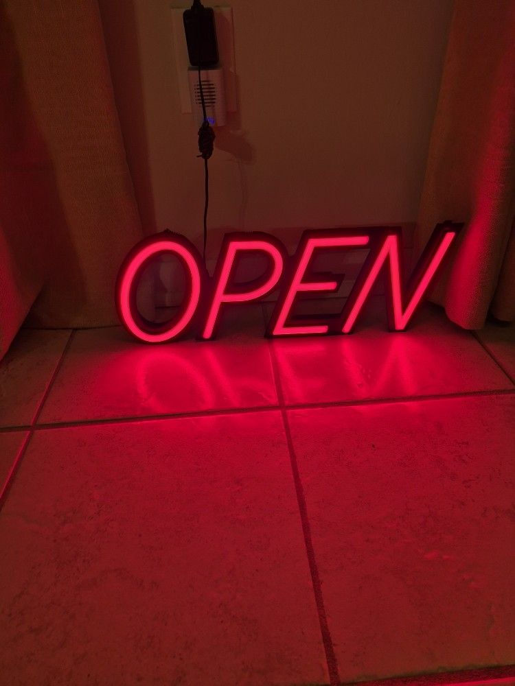 Open Sign