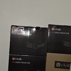 Brand New Led Projector HDMI USB VGA Pro White 