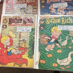 1962 Richie Rich Comic Books
