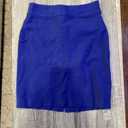Women's Banana Republic Skirt Size 0 Blue 