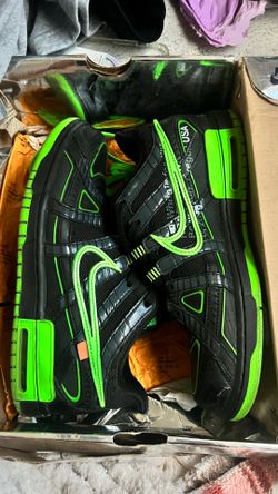 Off White neon green nike dunks