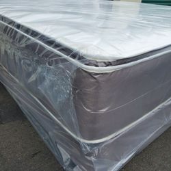 New King Mattress And Box Springs Delivery Is Available 