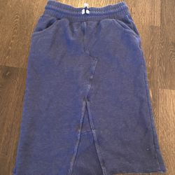 Girls Blue Sweat Skirt Size 7/8 By Cat & Jack #19