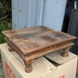 Mini Wooden Countertop Table