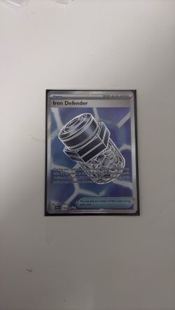 Iron defender, pokemon, pitch black, trainer