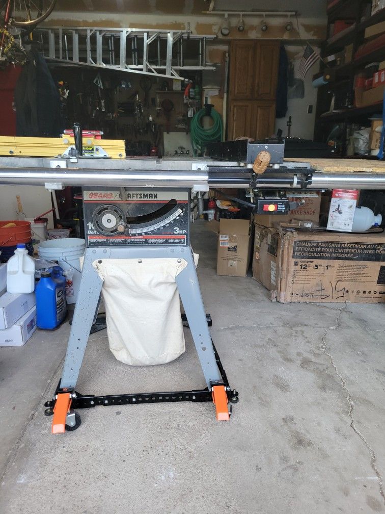 Craftsman 3 HP 10" Contractor Table Saw