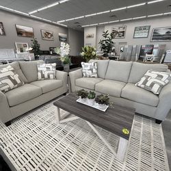 2 PC SOFA AND LOVESEAT