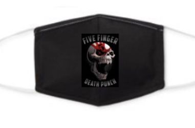 5 Finger Death Punch Face Mask