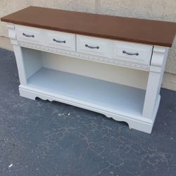 Refinished Console Table