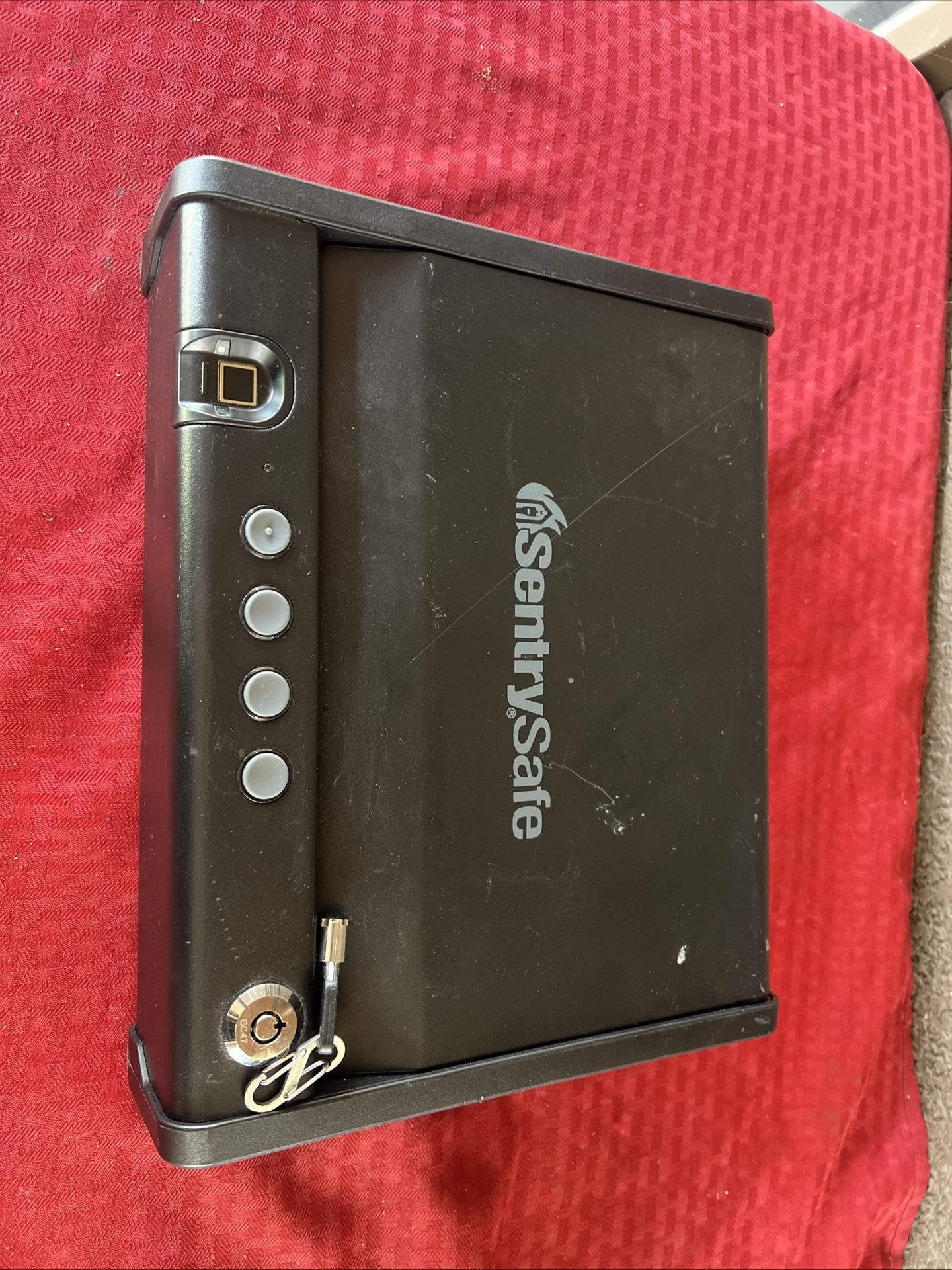 SentrySafe Biometric Gun Safe for Handgun or Pistol, Fingerprint Safe