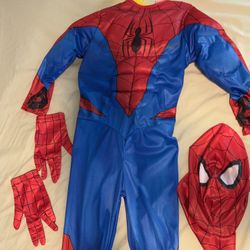 Kid Halloween Spiderman 5-6 years old