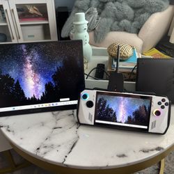 ROG Ally Z1 Extreme + Asus 6850M XT eGPU