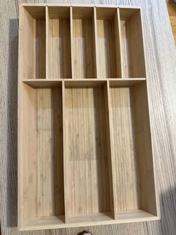 IKEA Bamboo utensils drawer organizer