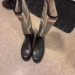 Hunter “Brit” Tall British Flag Boots/Rain Boots Size 10M/11F Worn For 1 Hour