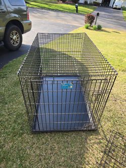 Extra large collapsible dog cage