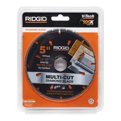 Ridgid 5in. Diamond Multi-Cutting Blade