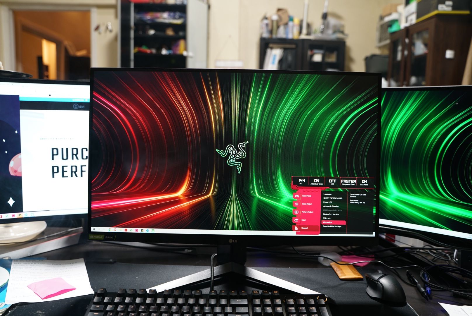 LG27GN850 27” 1440p 144hz 1ms IPS G-Sync Gaming Monitor