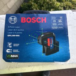 Bosch 5 Point Laser Gpl 100-50G