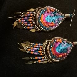 Beaded Ear Rings 