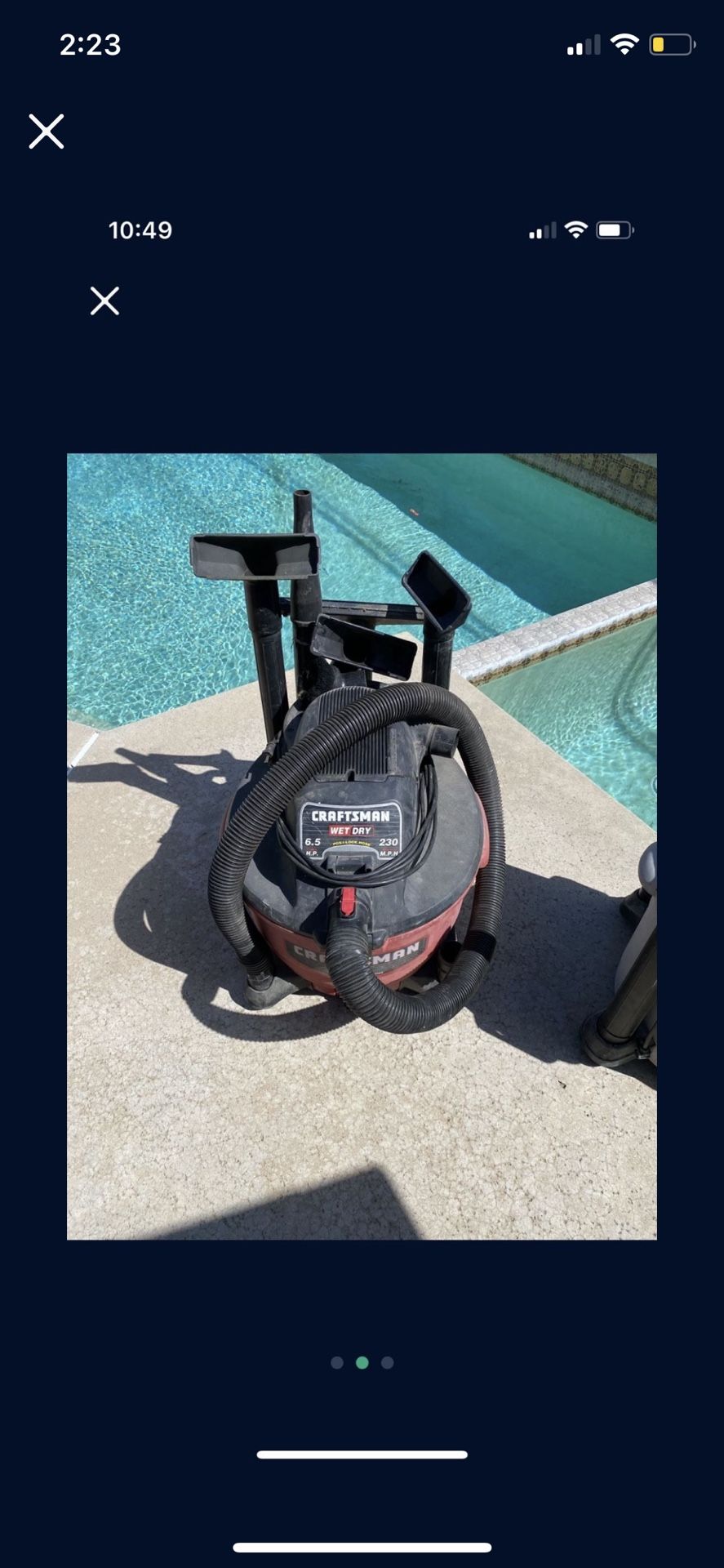 Craftsman Shop Vac